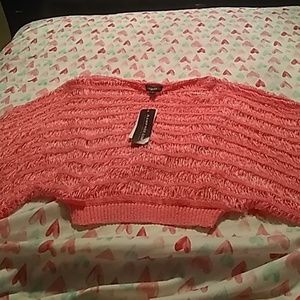 Cardigan see through top